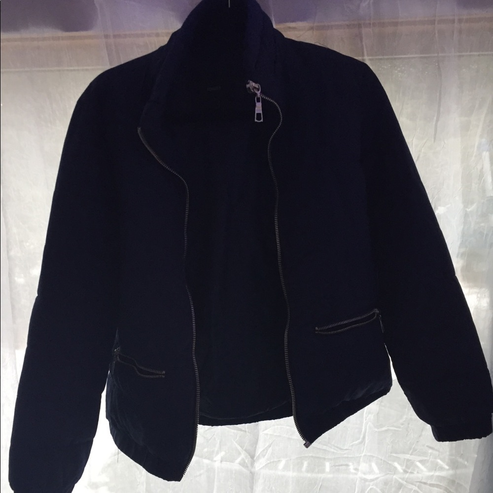 Dark blue snow jacket